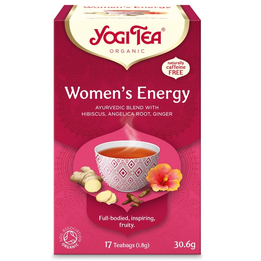 Ceai Bio Women's Energy, 17 plicuri, Yogi Tea