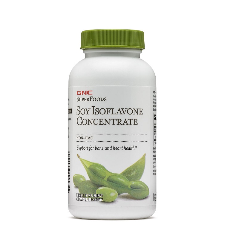 Isoflavone din soia SuperFoods, 90 capsule, GNC