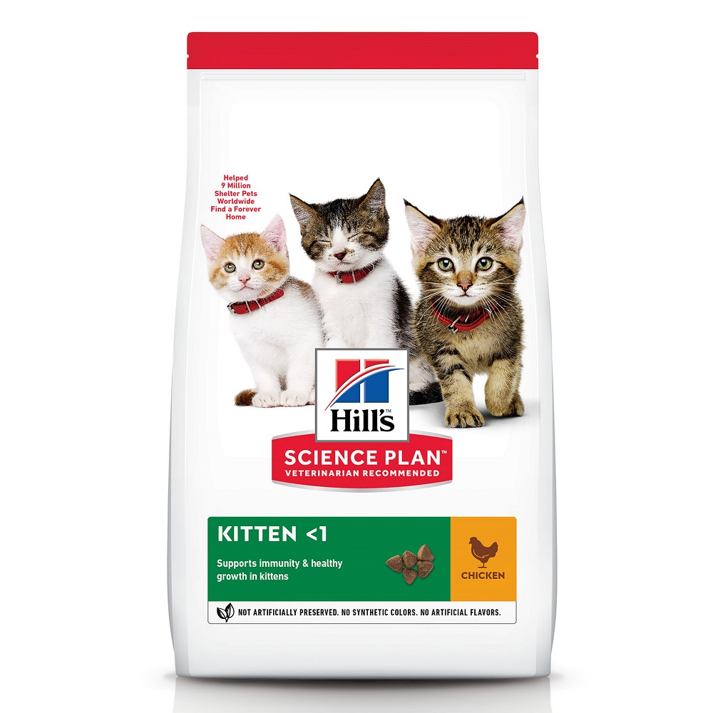 Hrana cu pui pentru pisici Kitten, 300 g, Hill’s SP