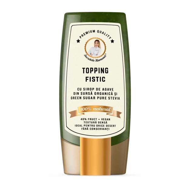 Topping cu aroma de fistic, 310 g, Laboratoarele Remedia