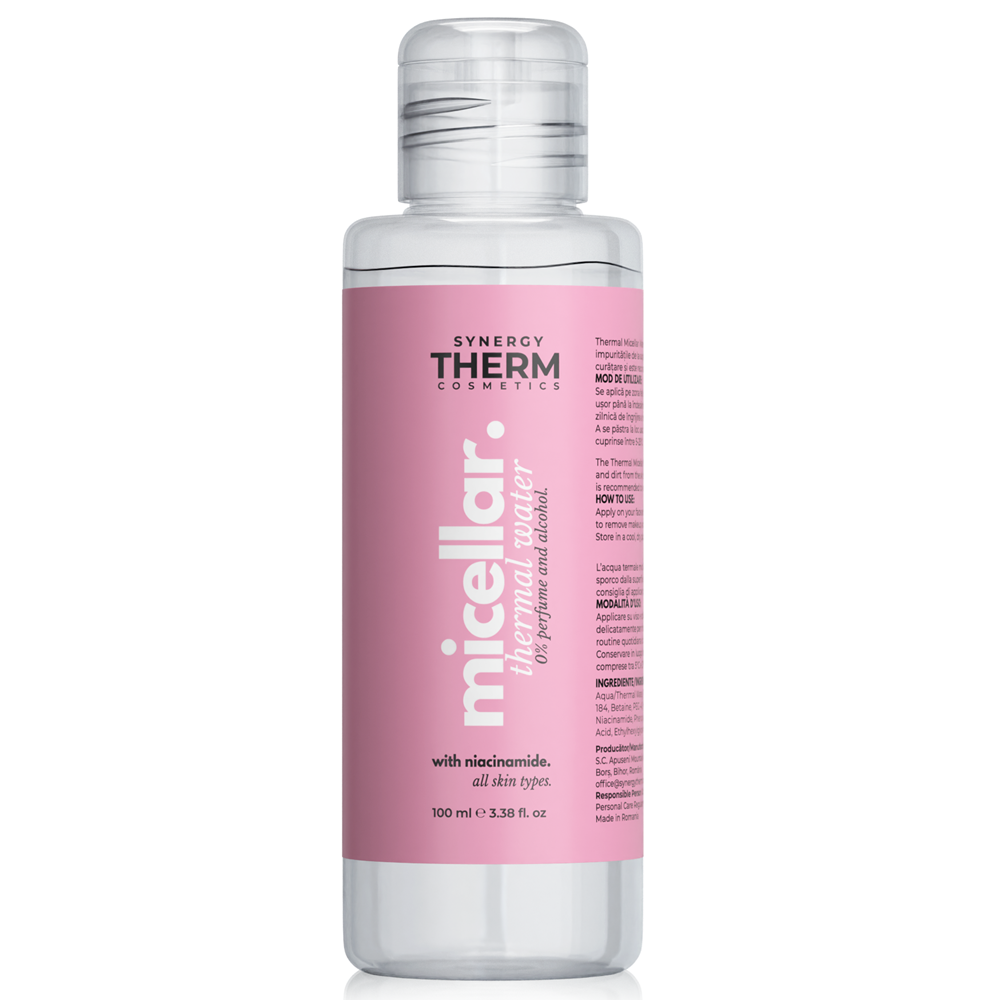 Apa termala micelara, 100 ml, Synergy Therm