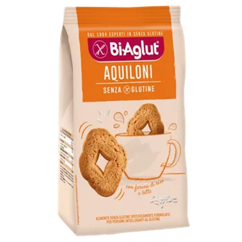 Biscuiti dietetici cu faina de orez Biscottino, 200 g, Biaglut