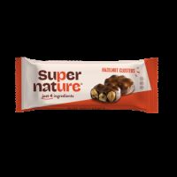 Ciocolata BIO cu alune de padure intregi, 34 g, Super Nature