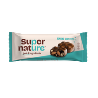Migdale invelite in ciocolata bio, 34 g, Super Nature