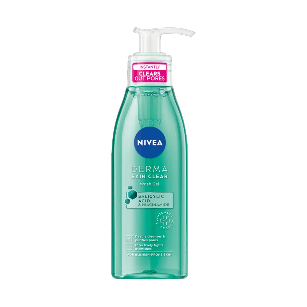 Gel de curatare pentru ten predispus la imperfectiuni Derma Skin Clear, 150 ml, Nivea