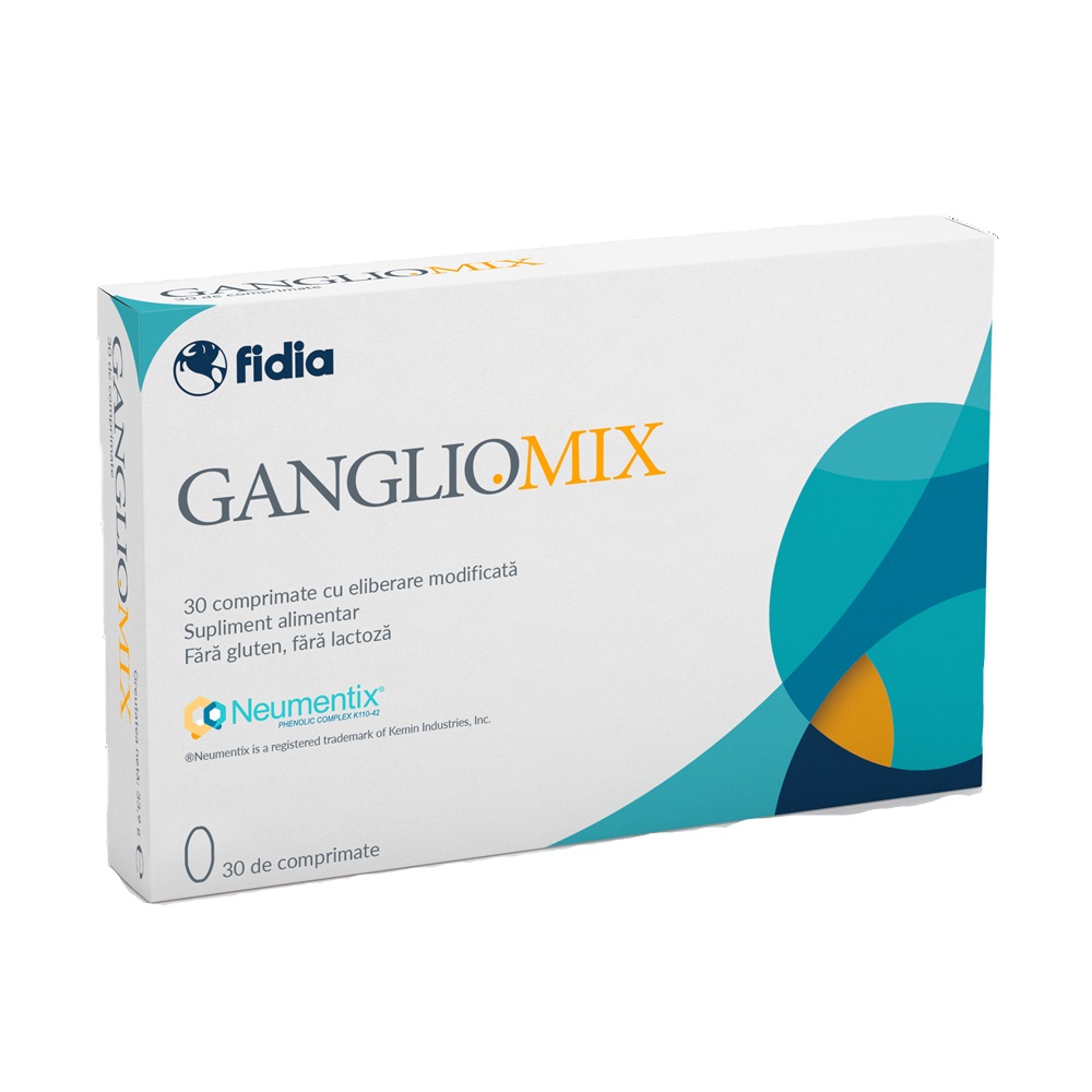 Gangliomix, 30 comprimate, Fidia Farmaceutici