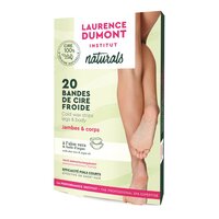 Benzi de ceara rece cu aloe si argan pentru epilare corp, 20 bucati, Laurence Dumont