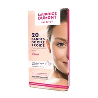 Benzi de ceara rece cu aloe si argan pentru epilare fata, 20 bucati + Servetele dupa epilat, 4 bucati, Laurence Dumont