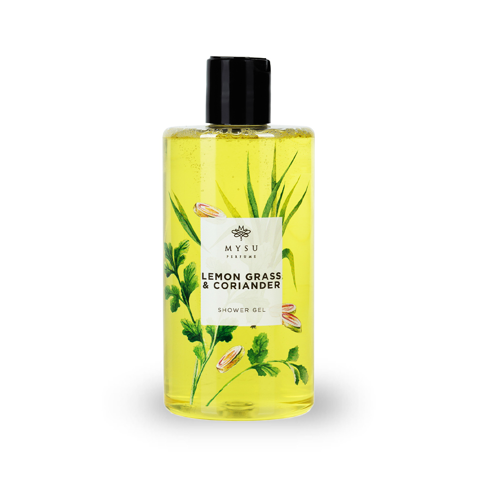 Gel de dus cu Lemongrass & Coriander, 350 ml, Mysu