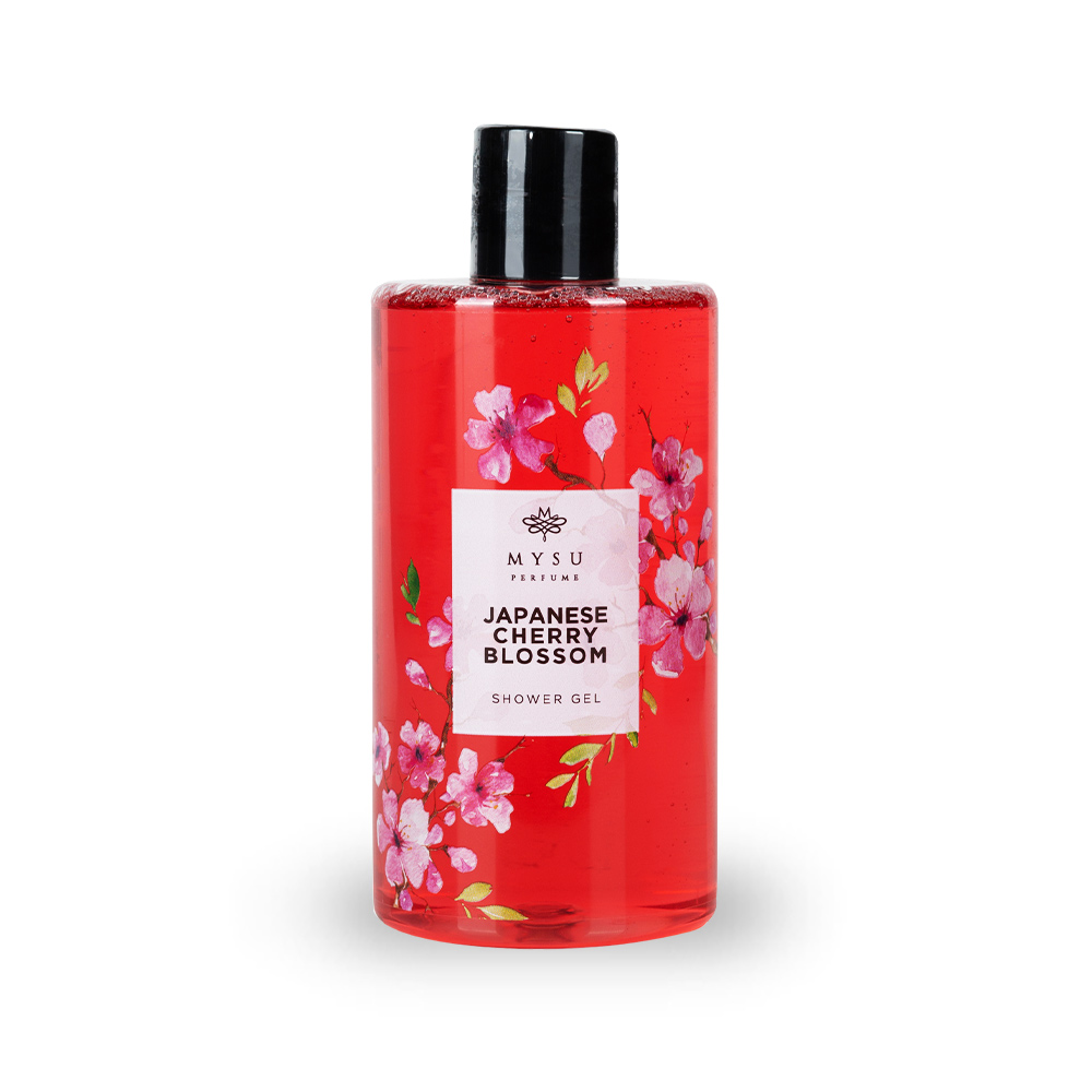 Gel de dus Cherry Blossom, 350 ml, Mysu