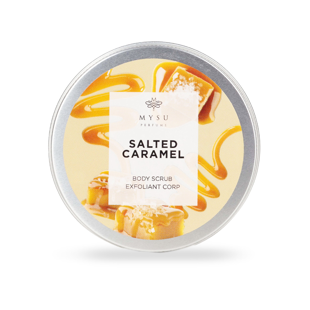 Exfoliant de corp Salted Caramel, 185 ml, Mysu