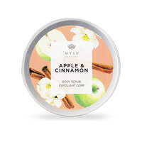 Exfoliant de corp Apple & Cinnamon, 185 ml, Mysu