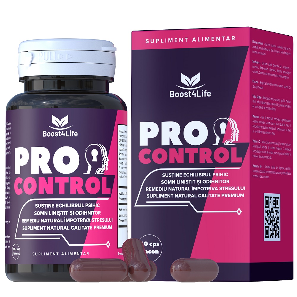 Pro Control, 500 mg, 60 capsule, Boost4Life