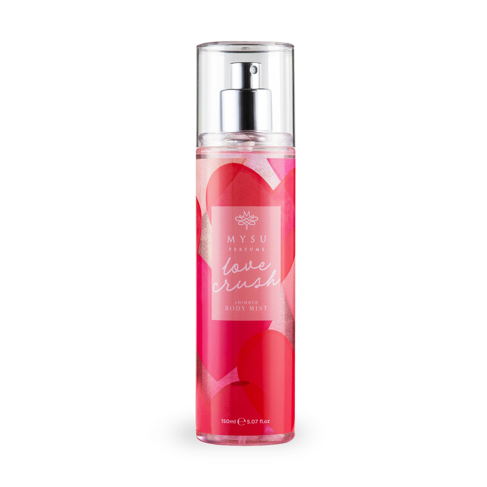 Mist shimmer pentru corp Love Crush, 150 ml, Mysu