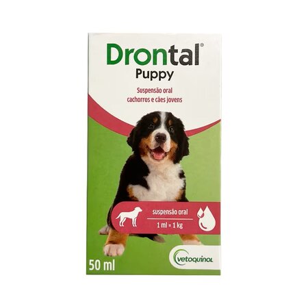 Antiparazitar intern pentru catei Drontal Puppy, 50 ml, Bayer Vet OTC