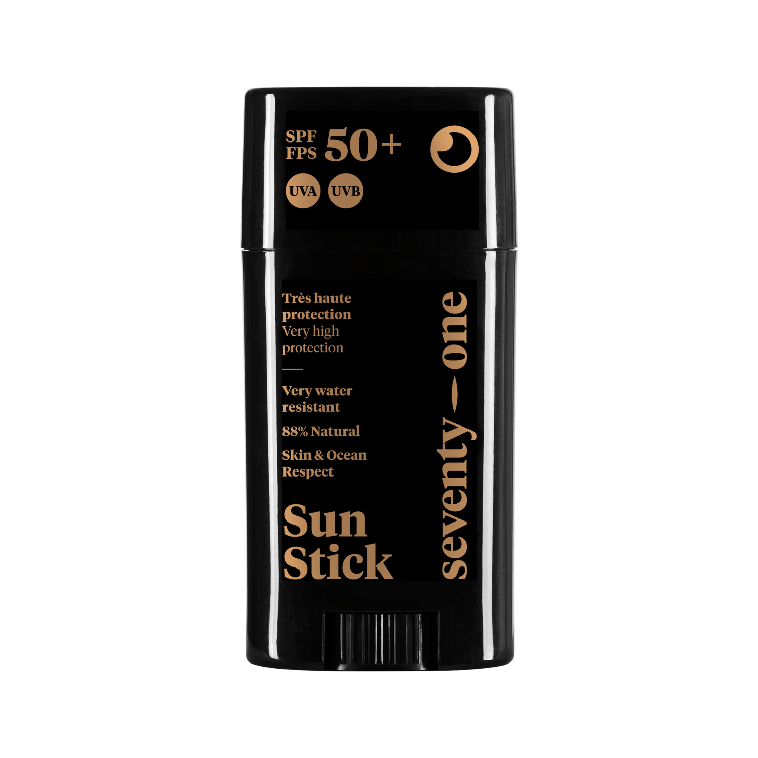 Stick protectie solara foarte rezistent la apa pentru fata  SPF 50, The Pacha Mama, 15 g, Seventy One Percent