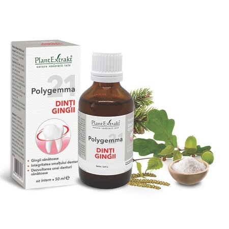 Polygemma 21 Dinti, Gingii, 50 ml, Plant Extrakt 731848
