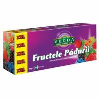 Ceai de fructe de padure, 100 plicuri, Vedda