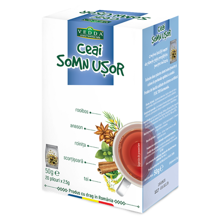 Ceai somn usor, 50 g, Vedda