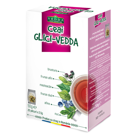 Ceai glici, 50 g, Vedda