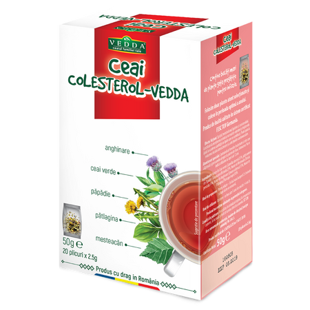 Ceai colesterol, 50 g, Vedda