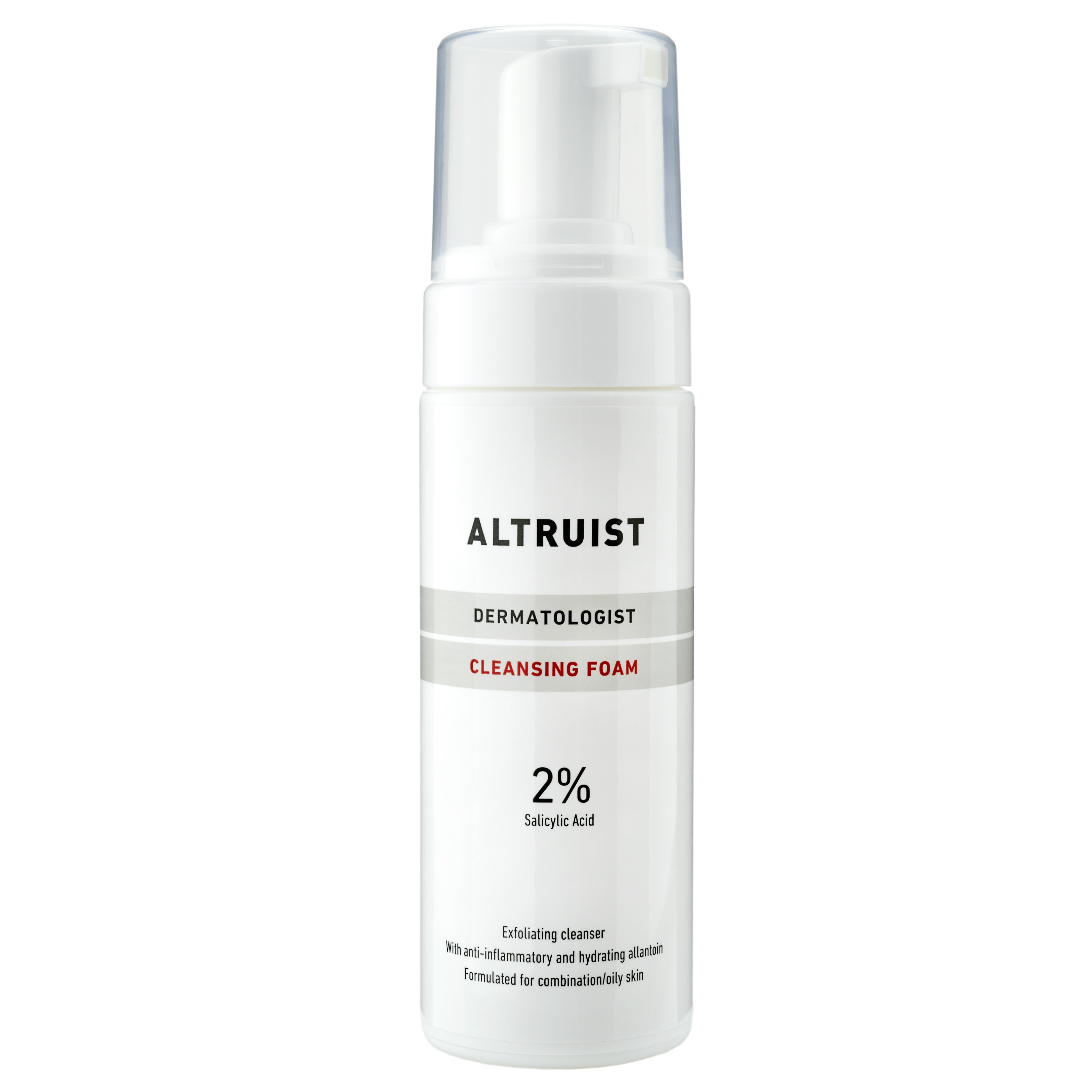 Spuma de curatare cu 2% acid salicilic, 150 ml, Altruist