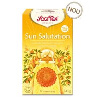 Ceai Bio Sun Salutation, 17 plicuri, Yogi Tea