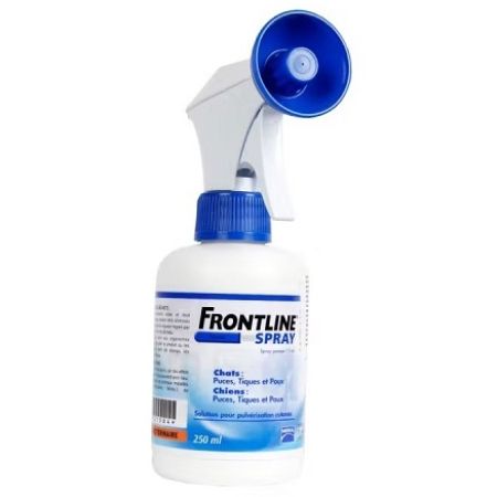 Spray antiparazitar pentru caini si pisici, 250 ml, Frontline