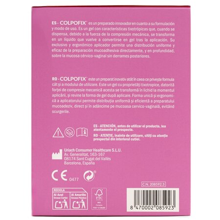 Gel vaginal spray Colpofix, 2 x 20 ml + 20 aplicatoare, Laborest Italia 721208