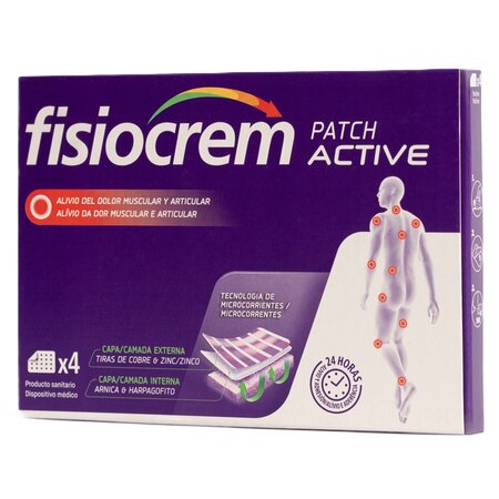 Plasturi Fisiocrem Active Patch, 4 bucati, Uriah
