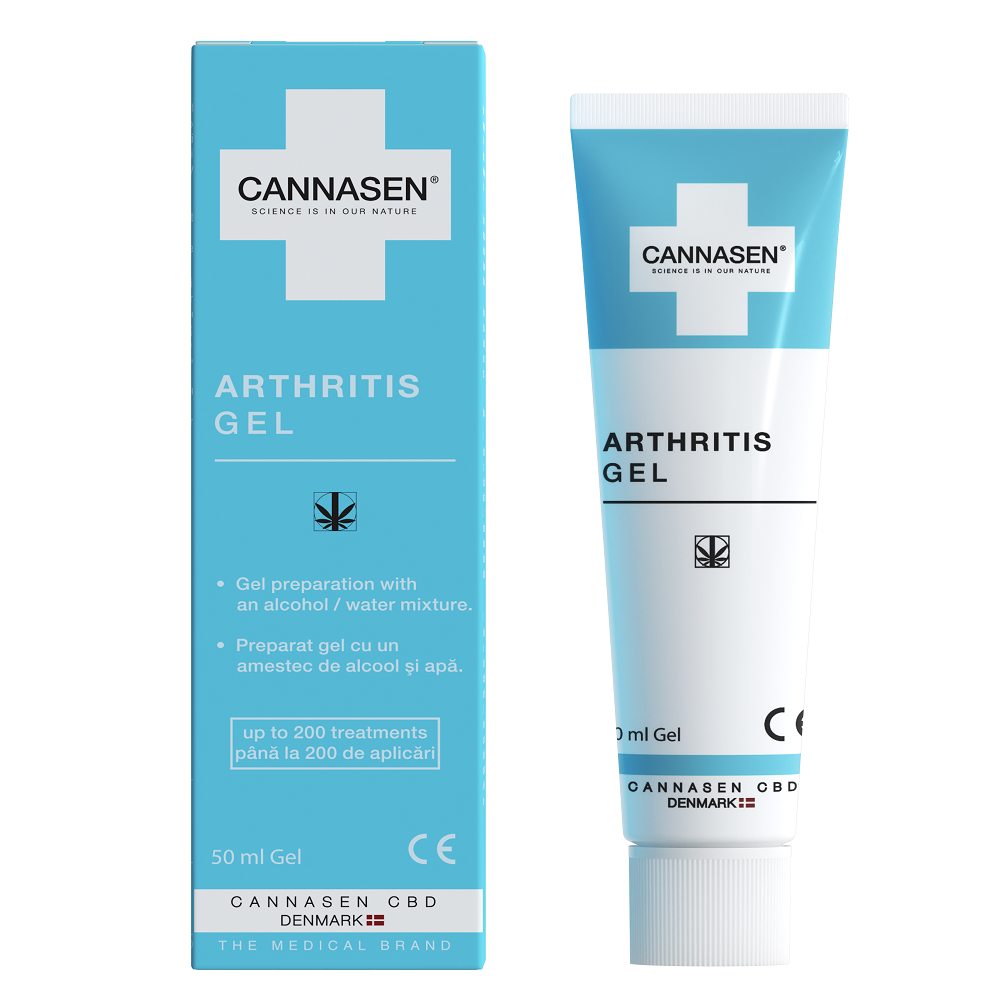 Gel cu CBD pentru artrita, 50 ml, Cannasen