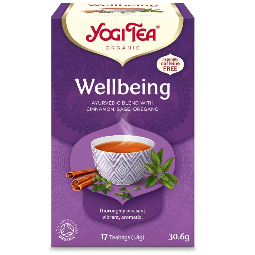 Ceai Bio Wellbeing, 17 plicuri, Yogi Tea