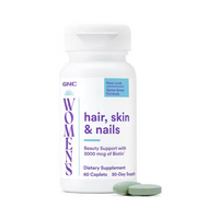 Formula pentru par, piele si unghii Women's Beauty Basics, 60 tablete, GNC