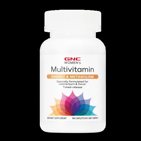 Complex de multivitamine pentru femei Women's Multivitamin Energy & Metabolism, 90 tablete, GNC