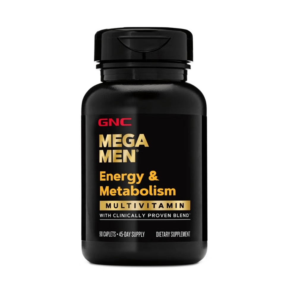 Complex de multivitamine pentru barbati Mega Men Energy & Metabolism, 90 tablete, GNC