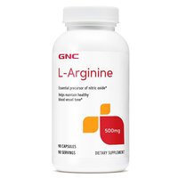 L-Arginine, 500 mg, 90 capsule, GNC
