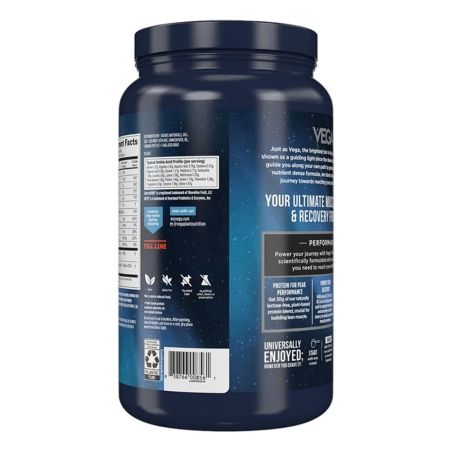 Proteina vegetala fara gluten cu aroma de ciocolata Vega Sport Premium, 837 g, GNC 697847