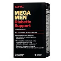 Multivitamine pentru barbati Diabetic Support Mega Men, 90 tablete, GNC