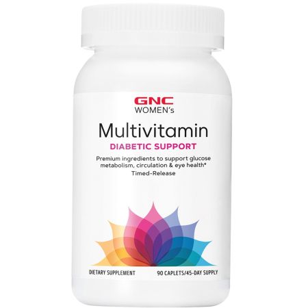 Multivitamine pentru femei Women's Diabetic Support, 90 tablete, GNC