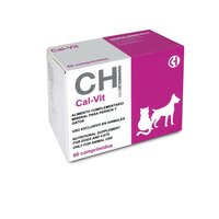Supliment de calciu pentru caini si pisici CAL-VIT, 60 comprimate, Chemical Iberica