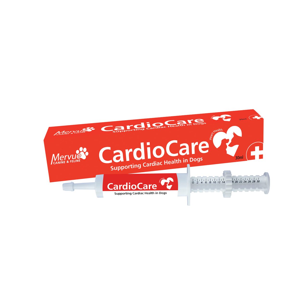 Supliment adjuvant in sprijinirea sanatatii cardiace a cainilor Cardio Care Co-Q10, 30 ml, Mervue