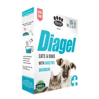 Supliment impotriva tulburarilor digestive la caini si pisici Diagel, 5 plicuri x 10 g, Mervue