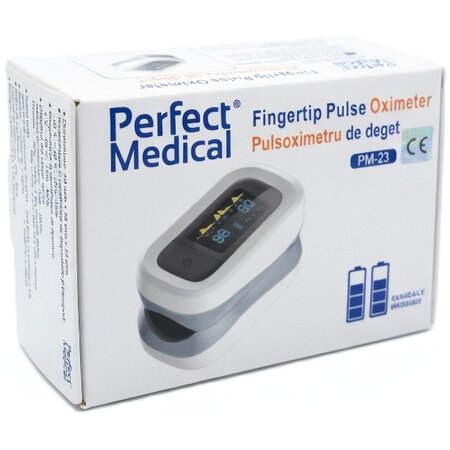 Pulsoximetru pentru deget PM23, Perfect Medical 724148