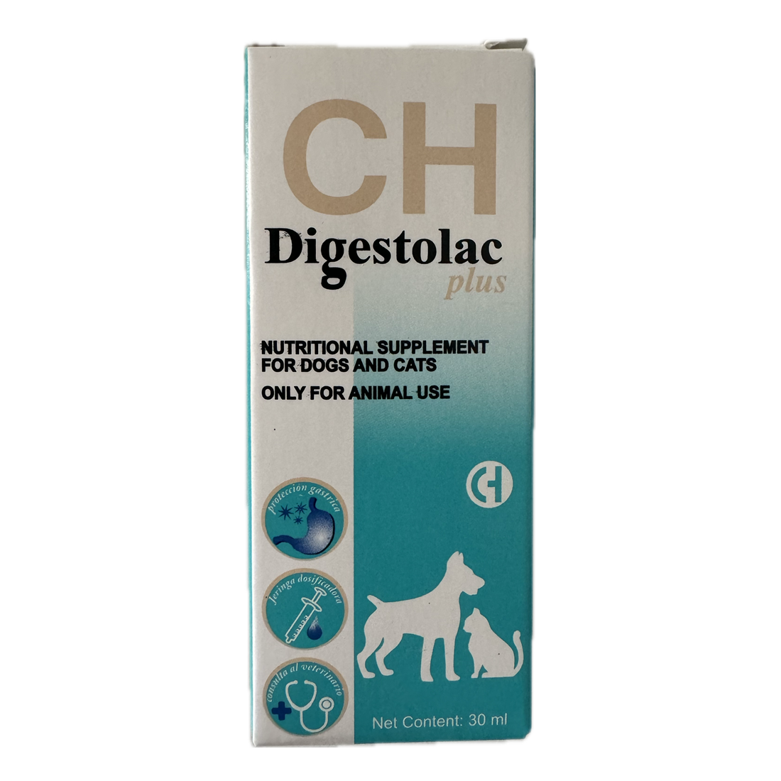 Supliment nutritiv pentru caini si pisici cu rol de protector gastric Digestolac Mucoprotect, 30 ml, Chemical Iberica