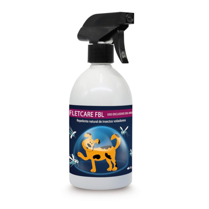 Bariera naturala pentru tantari, purici si capuse Fletcare Spray FBL, 500 ml, Chemical Iberica