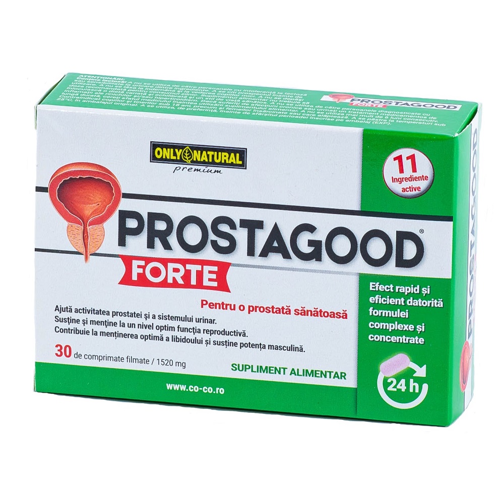 Prostagood Forte, 30 comprimate, Only Natural