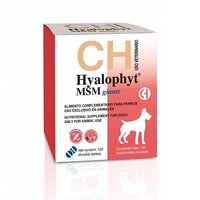 Supliment nutritiv pentru articulatii, pentru caini de talie mare Hyalophyt MSM Mare, 120 comprimate, Chemical Iberica