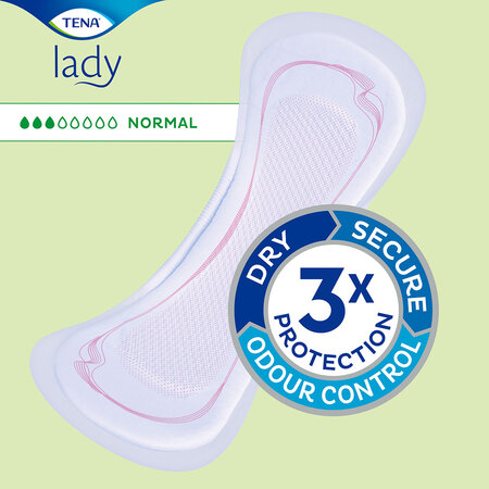 Absorbante Lady Normal, 24 bucati, Tena 620312