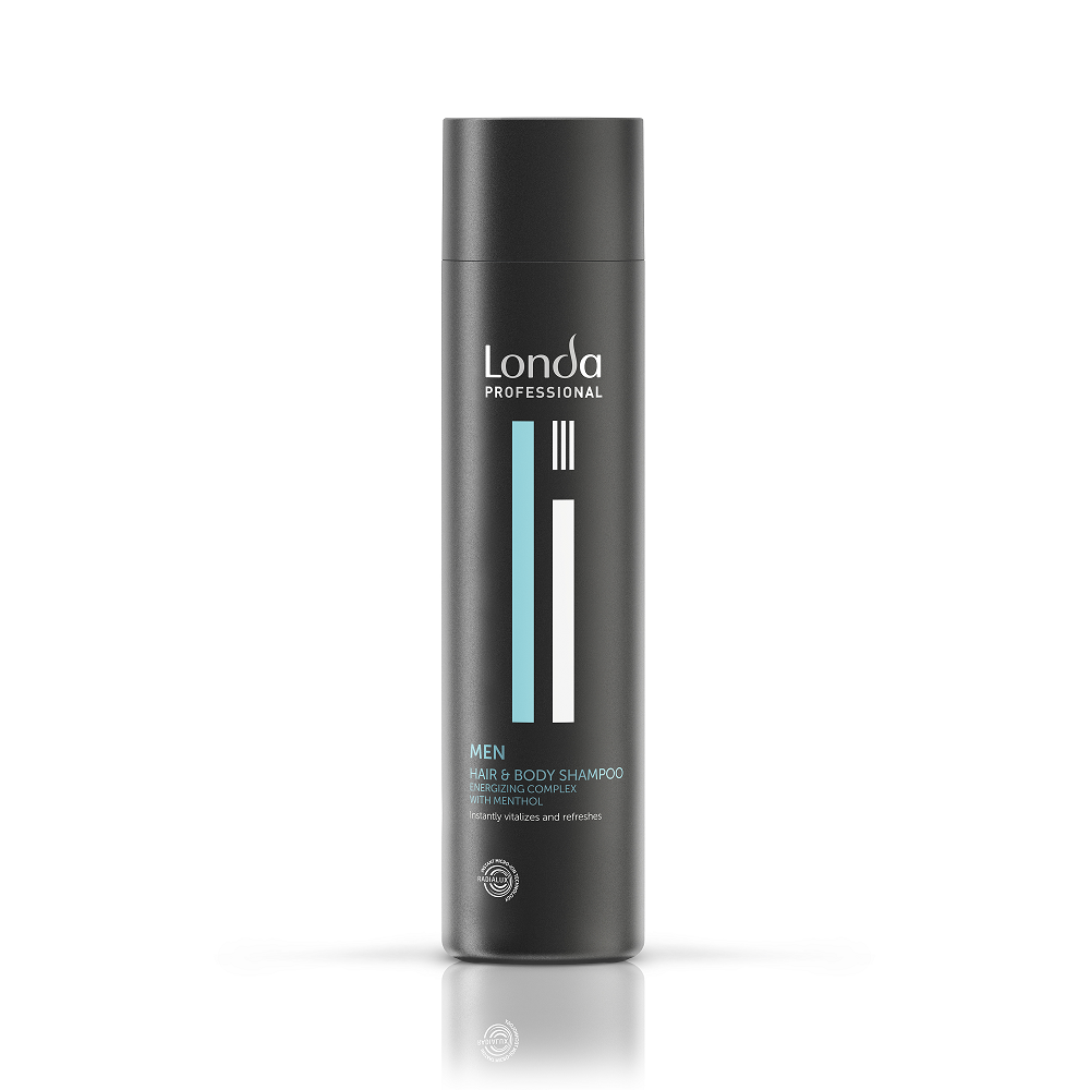 Sampon de par si corp pentru barbati Men Hair&Body, 250 ml, Londa Professional