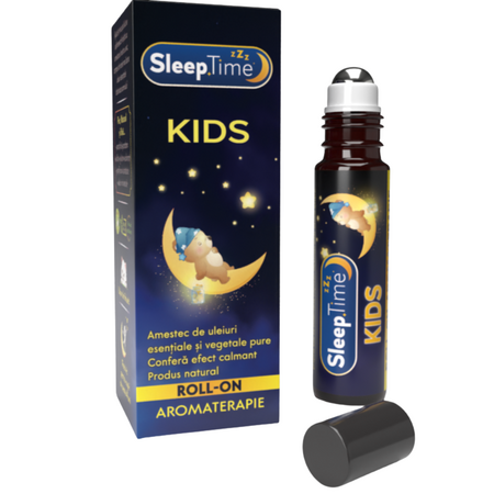 Roll-on aromaterapie SleepTime Kids, 10 ml, Justin Pharma